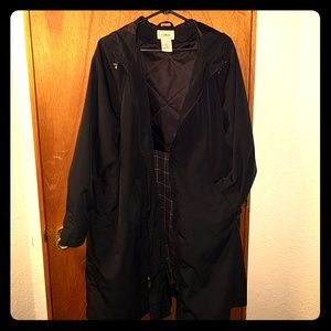 LL Bean rain coat